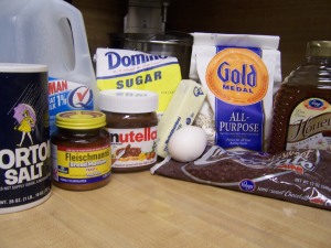 Nutella Roll Ingredients