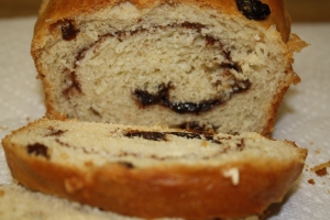 Cinnamond Raisin Bread